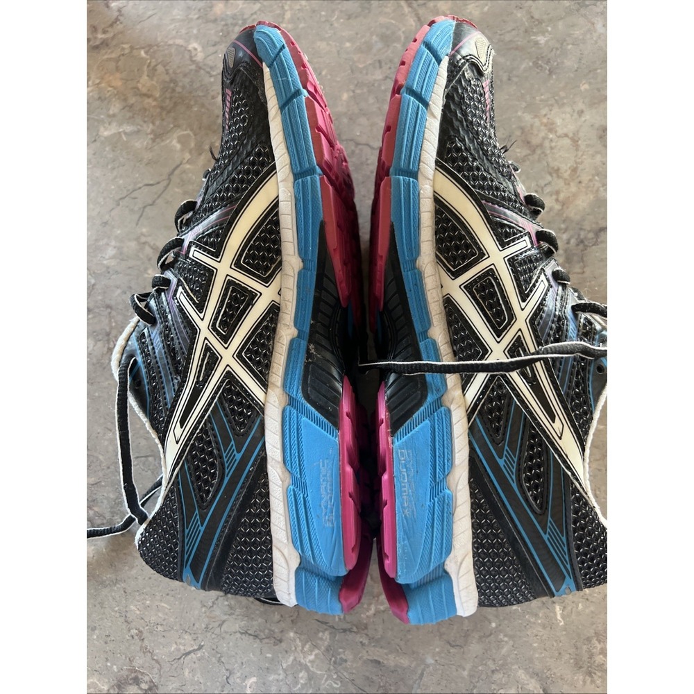 Asics GT-2000 Running Shoes Sneaker T2K7N Black Gray Blue Pink Womens 8 - Picture 5 of 12